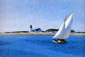 Edward Hopper The Long Leg A4 Photo Print