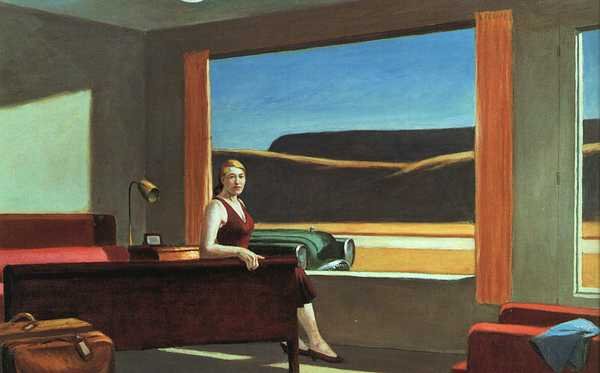 Edward Hopper Western Motel A4 Photo Print