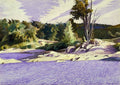 Edward Hopper White River at Sharon 1937 A4 Photo Print