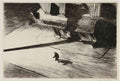 Edward Hopper night shadows A4 Photo Print