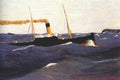 Edward Hopper tramp steamer 1908 A4 Photo Print