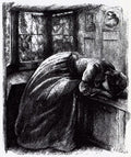 Edward Moxon Millais Mariana A4 Photo Print