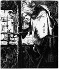 Edward Moxon Rossetti Galahad A4 Photo Print