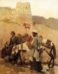 Edwin Lord Weeks Traveling In Persia A4 Photo Print