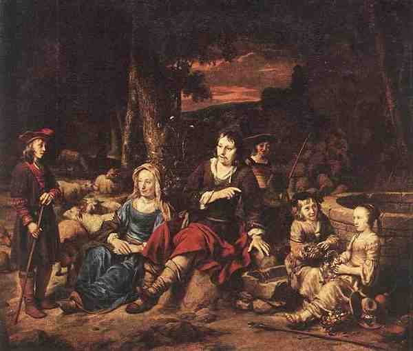 Eeckhout Gerbrand Van Den Portrait Of A Family 5 A4 Photo Print