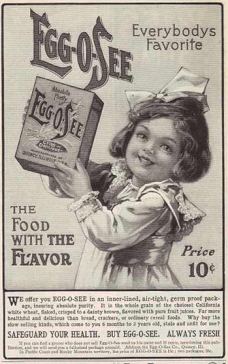 Egg O See 3 Vintage Retro Advert Ads A4 Photo Print