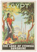 Egypt Eternal Sunshine Vintage Retro Advert Poster A4 Photo Print