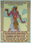 Egypte Vintage Advert A4 Photo Print