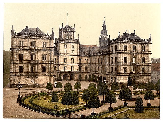 Ehrenburg Coburg Thuringia Vintage A4 Photo Print