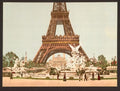 Eiffel Tower I Exposition Universal 1900 Paris Vintage A4 Photo Print
