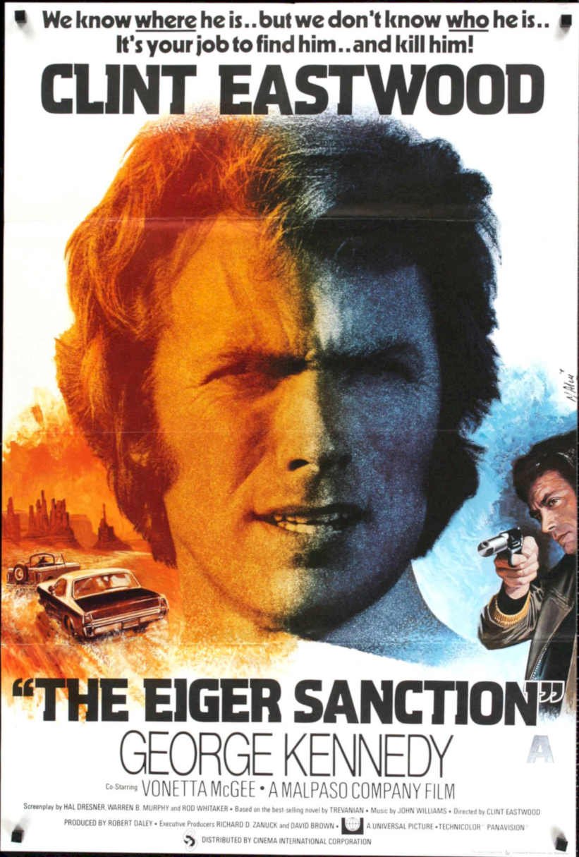 Eiger Sanction Mustang Vintage Retro Advert Poster A4 Photo Print