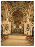 Einsiedeln Lake Lucerne Vintage A4 Photo Print