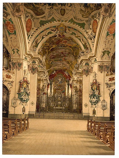 Einsiedeln Lake Lucerne Vintage A4 Photo Print