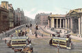 Eire Ireland Dublin Dame St And College Green Trams Vintage A4 Photo Print