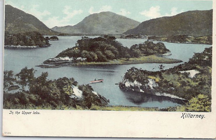 Eire Killarney Kerry In The Upper Lake Vintage A4 Photo Print