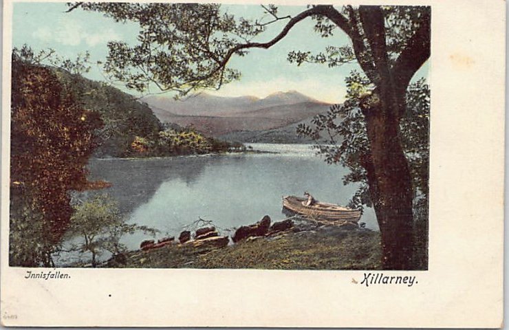 Eire Killarney Kerry Innisfallen Vintage A4 Photo Print
