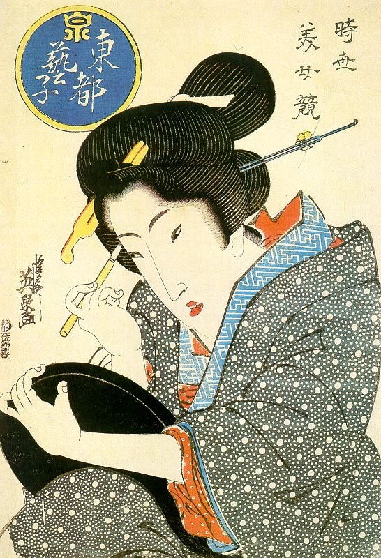 Eisen Keisai Japanese 1791 1848 Art A4 Photo Print UK
