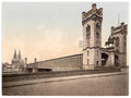 Eisenbahn Bridge Cologne the Rhine Vintage A4 Photo Print