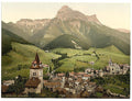 Eisenerz general view Vintage A4 Photo Print