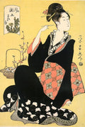 Eisho Chokosai Japanese active 1790 1799 Art A4 Photo Print UK