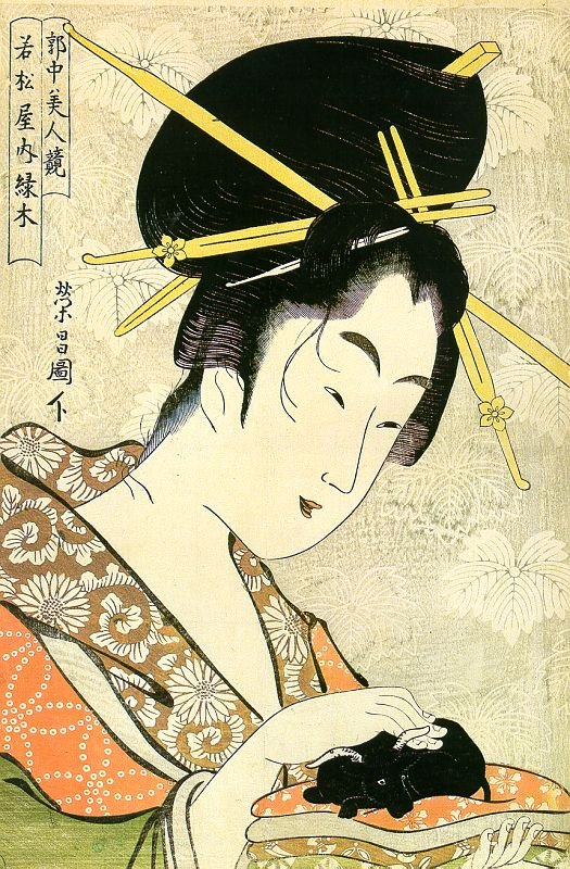 Eisho Chokosai Japanese active 1790 17992 Art A4 Photo Print