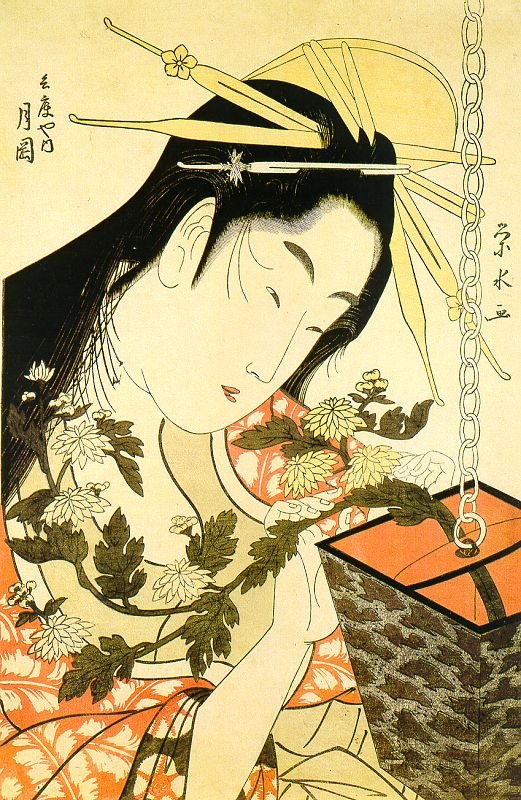 Eisui Ichirakutei Japanese active 1790 1823 Art A4 Photo Print