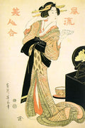 Eizan Kikukawa Japanese 1787 18671 Art A4 Photo Print UK