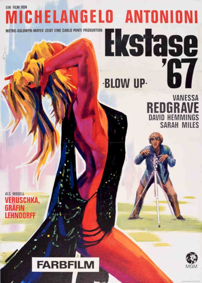 Ekstase Redgrave Blowup Vintage Retro Advert Poster A4 Photo Print