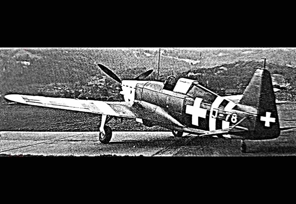 Ekw D3800 Monoplane Fighter Swtizerland (2) Military A4 Photo Print