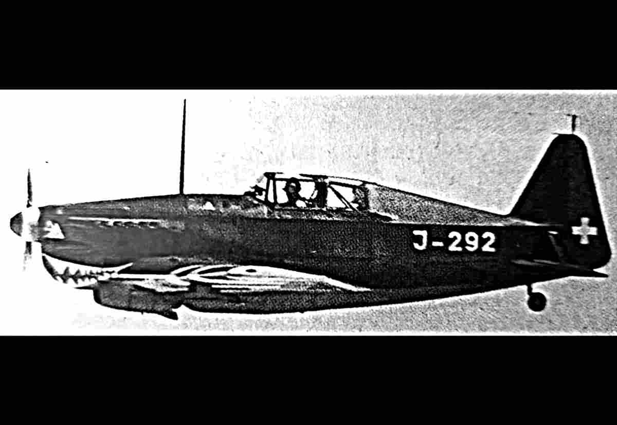 Ekw D3801 Monoplane Fighter Swtizerland (2) Military A4 Photo Print
