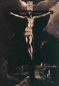 El Greco Christ On The Cross 1585 90 A4 Photo Print