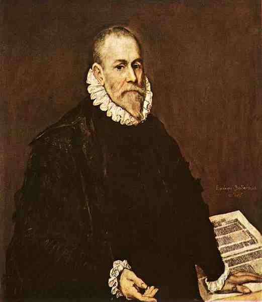 El Greco Portrait Of A Doctor 1577 84 A4 Photo Print