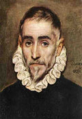 El Greco Portrait Of An Elder Nobleman 1584 94 A4 Photo Print