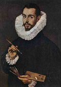 El Greco Portrait Of The Artist S Son Jorge Manuel A4 Photo Print