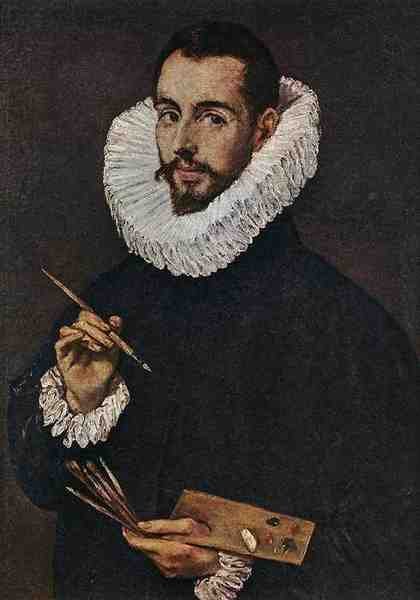 El Greco Portrait Of The Artist S Son Jorge Manuel A4 Photo Print