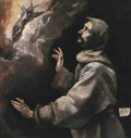 El Greco St Francis Receiving The Stigmata 1577 9 A4 Photo Print