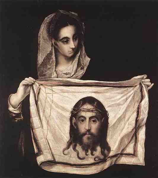 El Greco St Veronica With The Sudary 1579 A4 Photo Print
