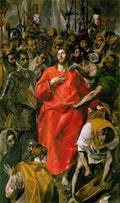 El Greco The Spoliation 1577 9 A4 Photo Print