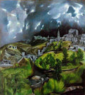 El Greco View Of Toledo A4 Photo Print