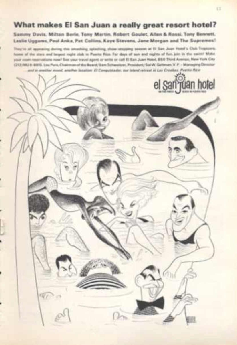 El San Juan 2 Vintage Retro Advert Ads A4 Photo Print