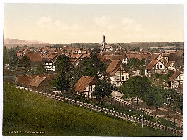 Elbingerode Hartz Vintage A4 Photo Print