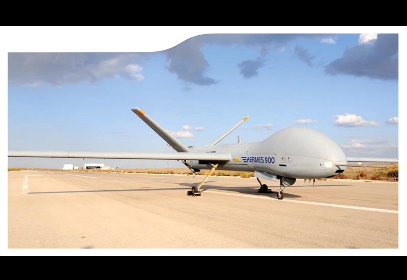 Elbit Hermes 900 Uav Drone Israel 2 Military A4 Photo Print