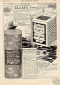 Elcaya Rice Boxes Vintage Retro Advert Ads A4 Photo Print