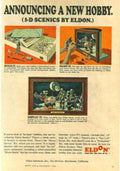 Eldon 3d Scenarios Vintage Retro Advert Ads A4 Photo Print