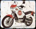 Elefant 750 94 A4 Photo Print Motorbike Vintage Aged