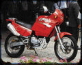 Elefant 750 95 A4 Photo Print Motorbike Vintage Aged
