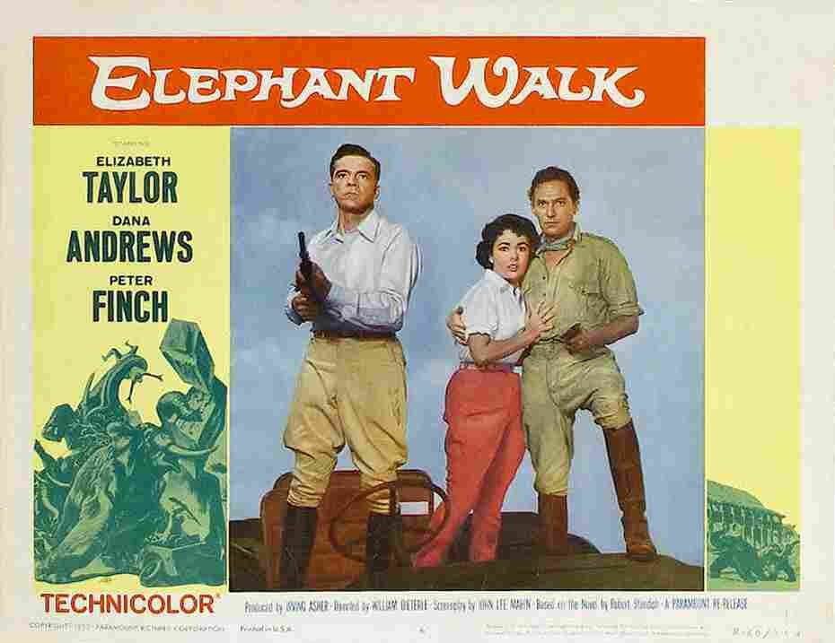 Elephant Walk 17  film star poster A4 Photo Print