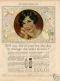 Elgin Watch Post Vintage Retro Advert Ads A4 Photo Print