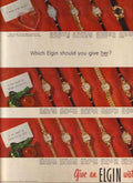 Elgin Watches Table Vintage Retro Advert Ads A4 Photo Print