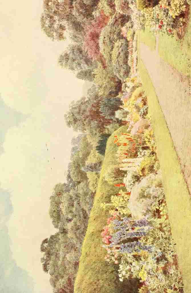 Elgood George S 1851 1943 Some English Gardens 1904 Auchincruive A4 Photo Print